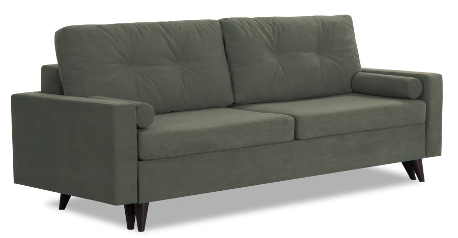 Диван-кровать Фидель, серый, 231х103х98 см (изображение №1)