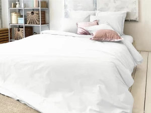 Второе фото. Простыня на резинке Plain Collection 90х200см