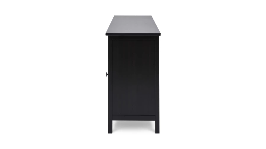 Сервант - аналог IKEA HEMNES / ХЕМНЭС/ ХЕМНЕС / КЫМОР / ИКЕА 157х89х47 см, черный (изображение №3)