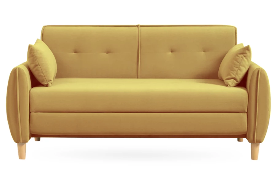 Диван - кровать Тога,  горчичный,  170х92х82 см (изображение №2)