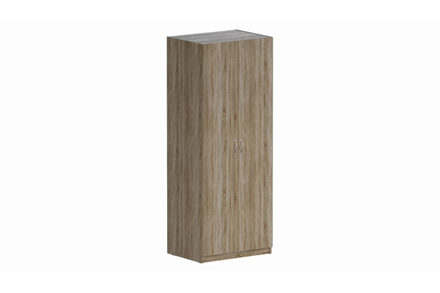 Шкаф 2 дверный Пегас - аналог IKEA KLEPPSTAD,78х58х202,сонома (изображение №1)