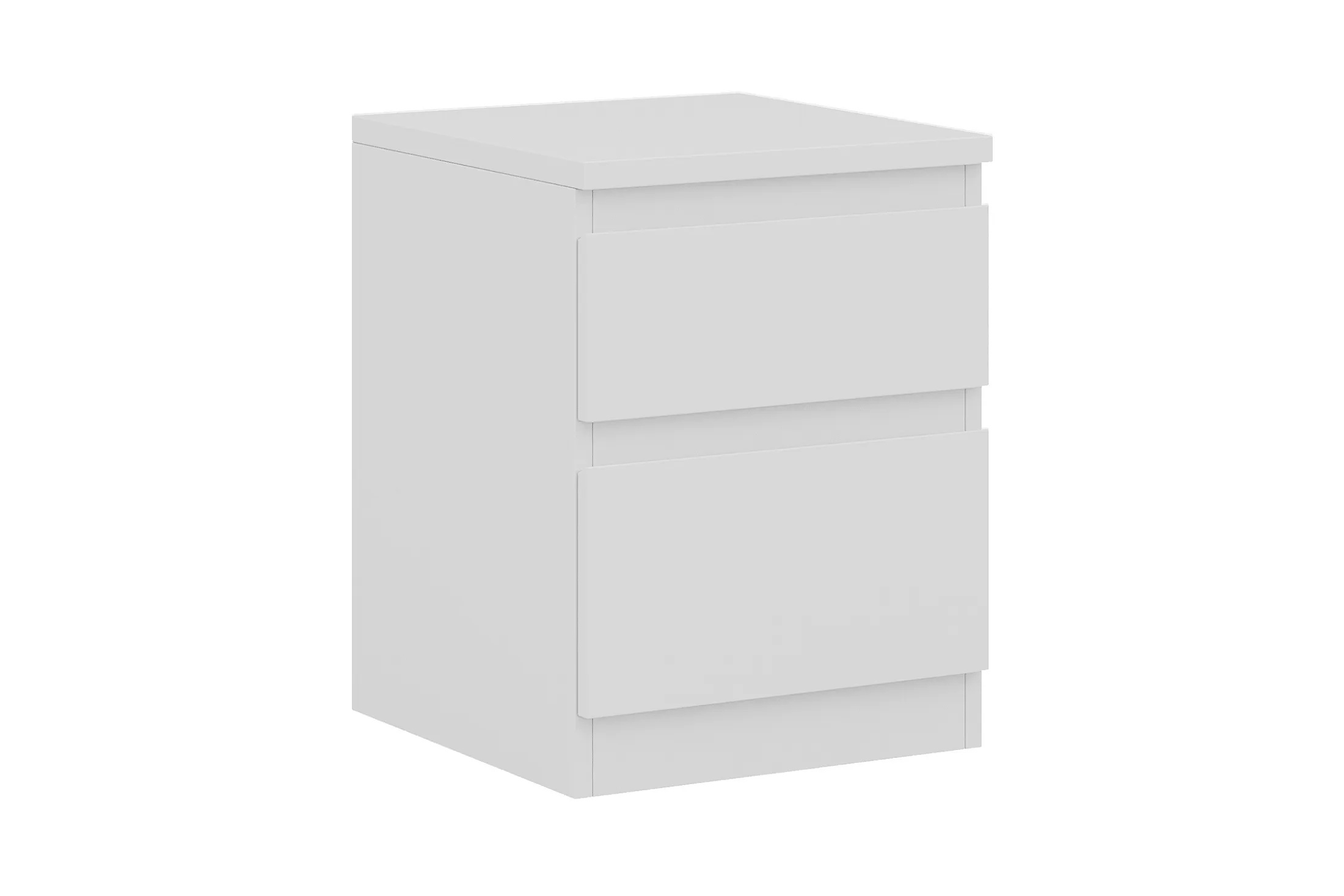 Тумба 2 ящика Кастор - аналог IKEA KULLEN,37х39х49,белый