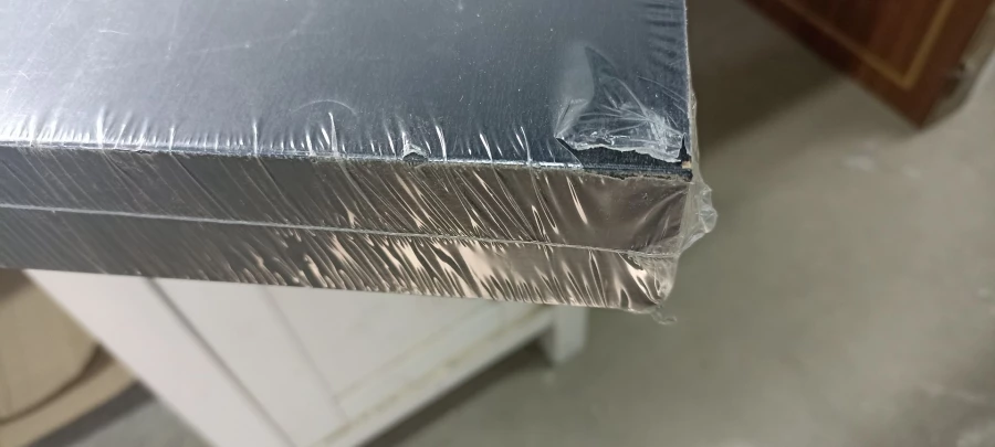 Полка настенная без ножки - IKEA LACK/ЛАКК ИКЕА, 110x26 см, черный. Товар уцененный (изображение №3)