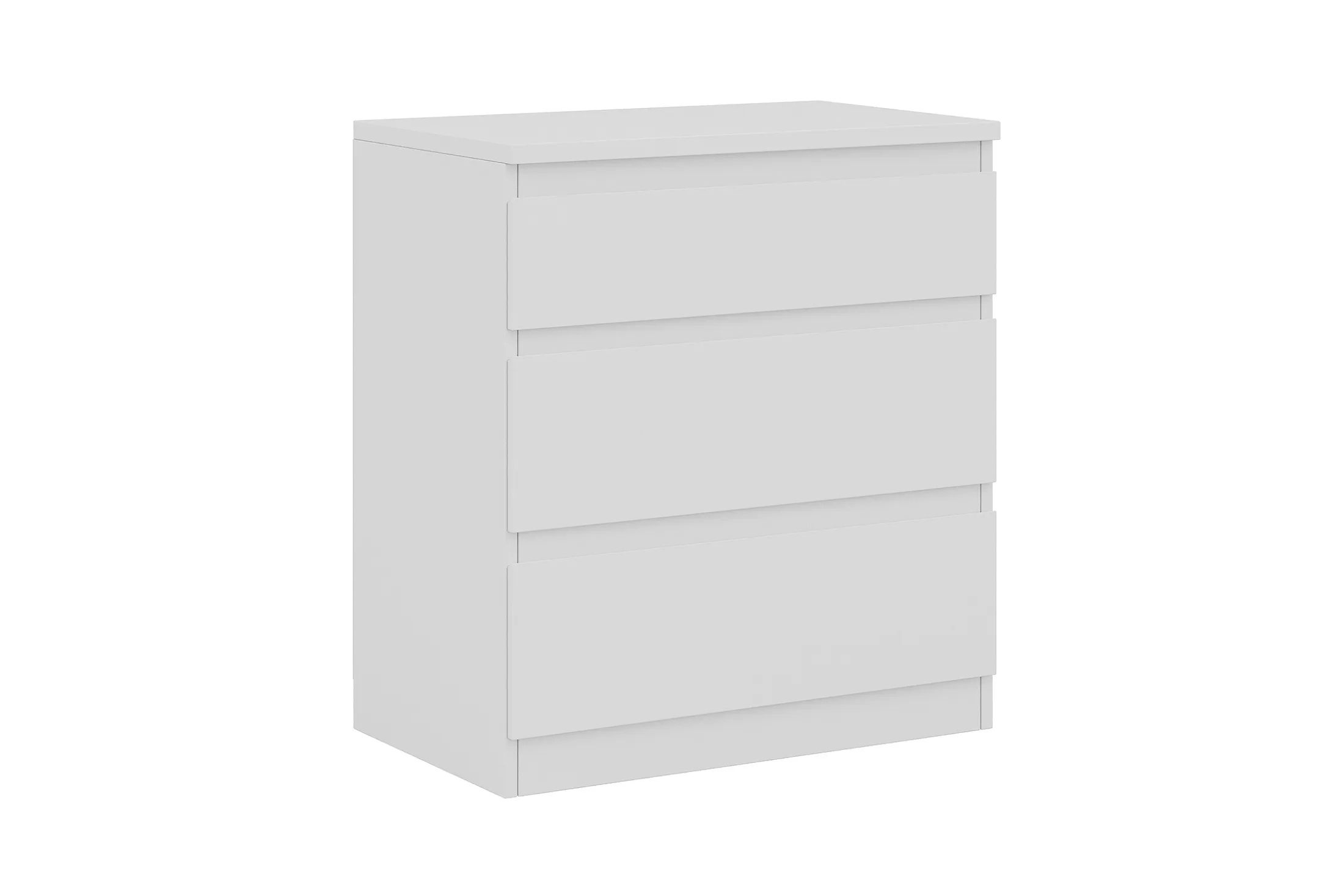Комод 3 ящика Кастор - аналог IKEA KULLEN,65х39,6х71,6 ,белый