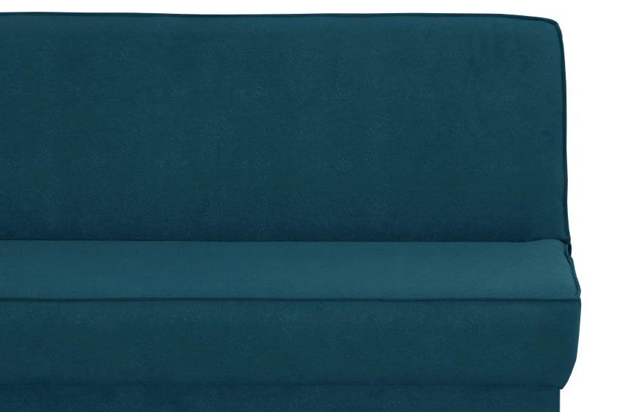 Прямой диван Наварра 2, синий с мелкими разводами 187х87х90 см (изображение №7)