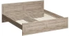 Кровать двойная СИРИУС - аналог IKEA BRIMNES, 140x200 см, сонома