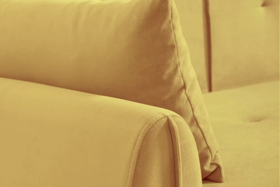 Диван - кровать Тога,  горчичный,  170х92х82 см (изображение №4)