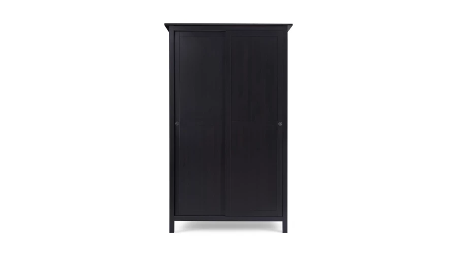 Шкаф-купе - аналог IKEA HEMNES / ХЕМНЭС/ ХЕМНЕС / КЫМОР / ИКЕА 120х197х59 см, черный (изображение №4)