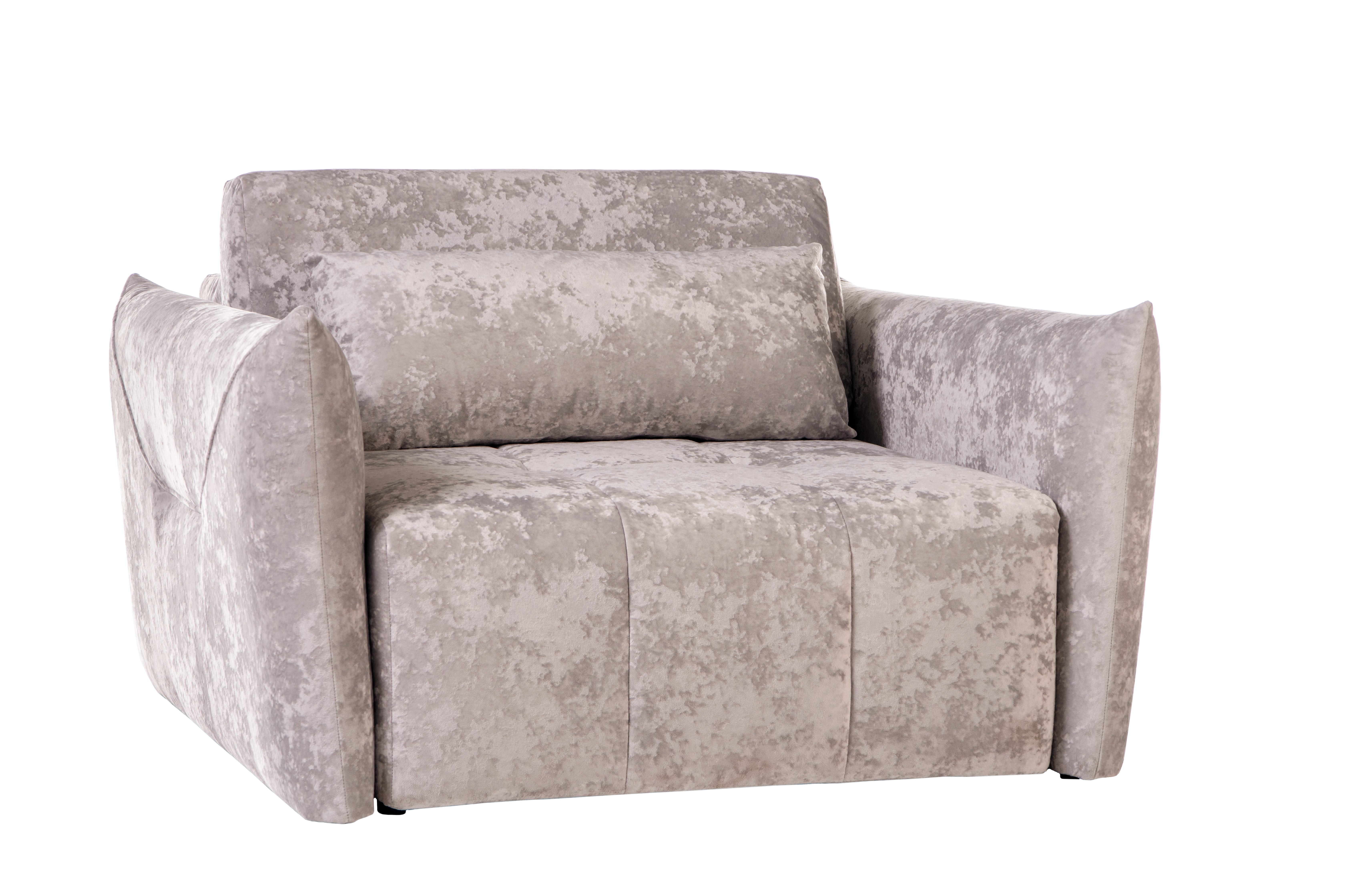 Кресло Таип 2, серо-песочный велюр, 138х128х86 см