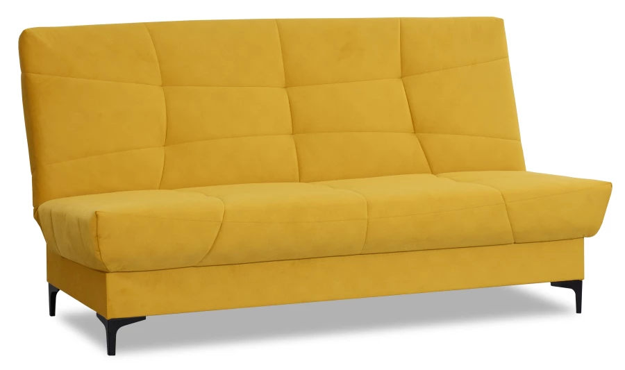Диван-кровать Ривьера, горчично-желтый, 192х95х105 см (изображение №2)