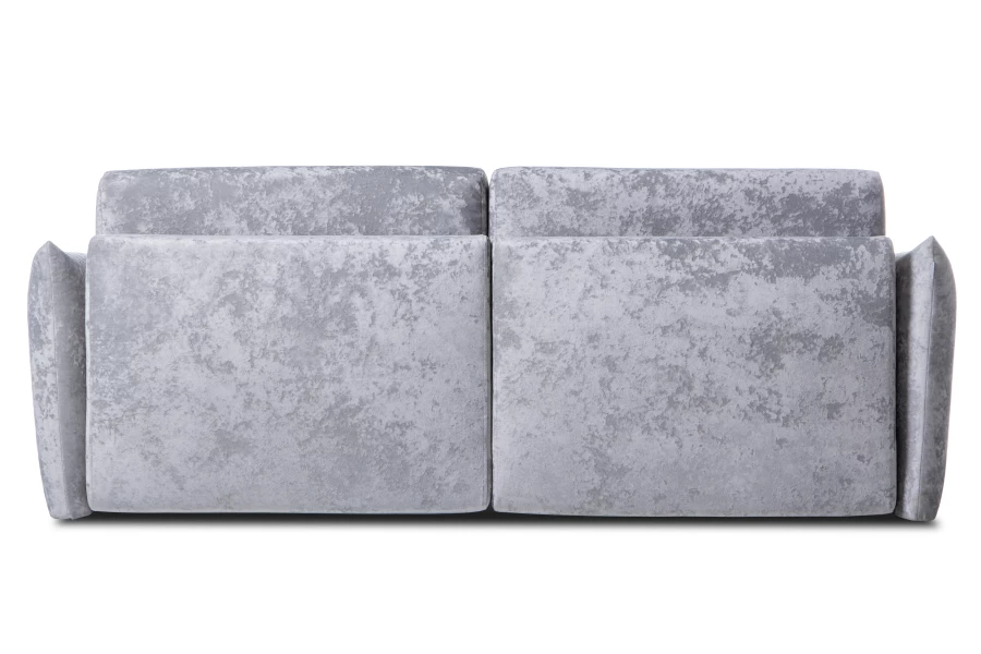 Диван-кровать Таип 2, велюровый, раскладной, светло-серый велюр, 235х128х86 см (изображение №9)