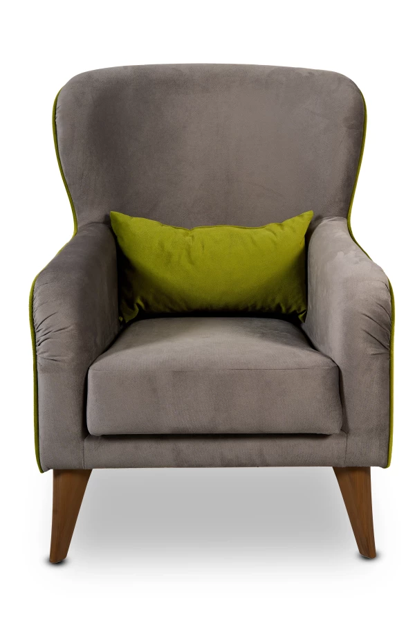 Кресло мягкое Вояж 7, анатомическое, графитовый, 72х94х94 см (изображение №2)