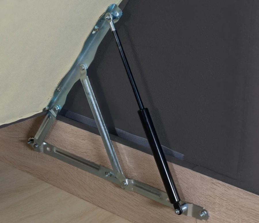 Диван-кровать Марсель , серый 228х160х97 см (изображение №9)