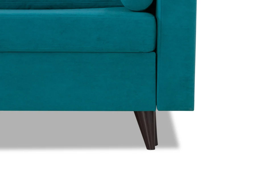 Диван-кровать Фидель, темно-голубой, 231х103х98 см (изображение №5)