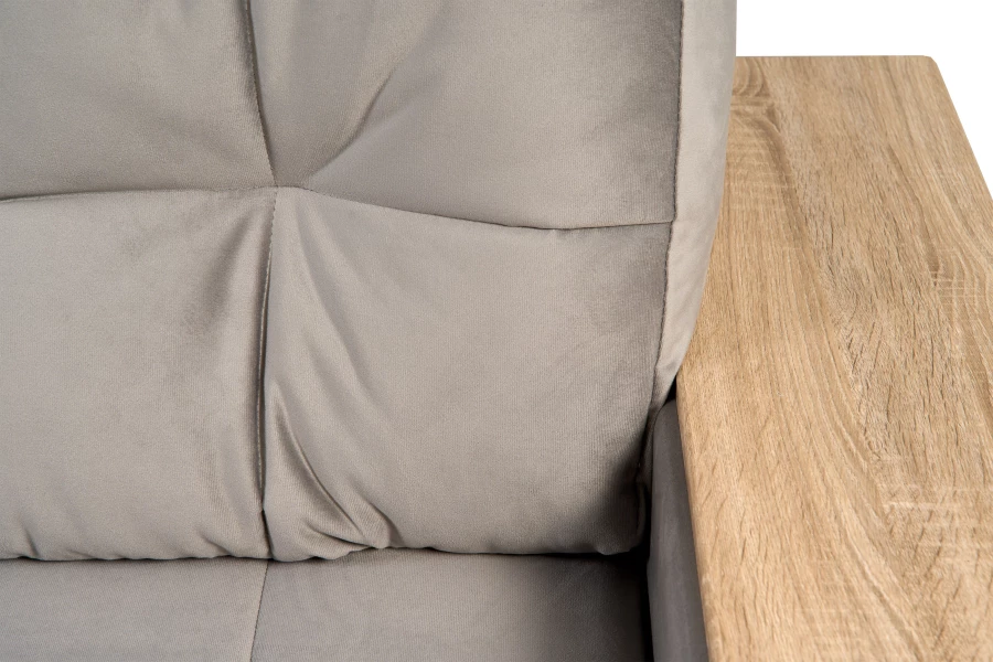 Диван-кровать Элегант 2022, серый 253х106х99 см (изображение №16)