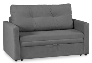 Диван-кровать Юнат 120, раскладной, серый с мелкими разводами, 142х87х94 см