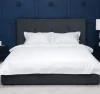 Кровать BuyRelax (велюр), с ПМ, 160х200 см, темно-серый (изображение №3)
