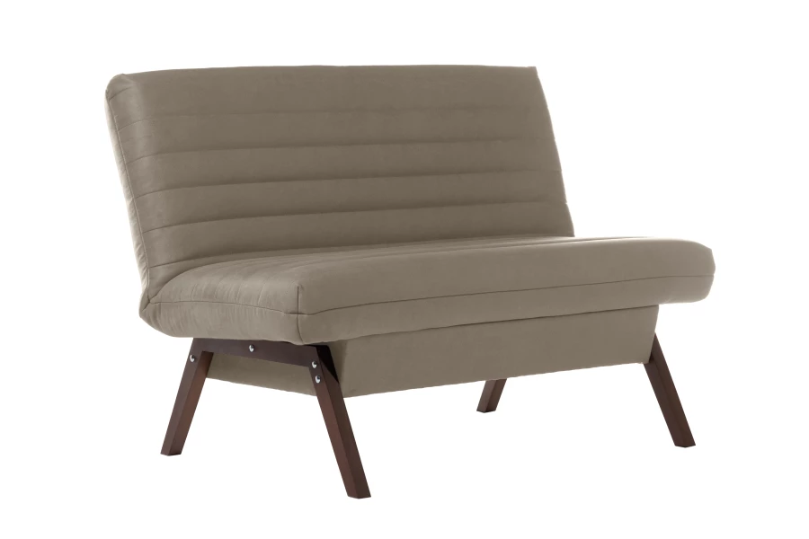 Кресло Каир, серо-песочная замша, 130х73х88 см (изображение №2)