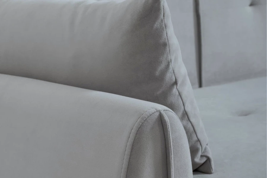 Диван - кровать раскладной Тога, серый, 170х92х82 см (изображение №4)