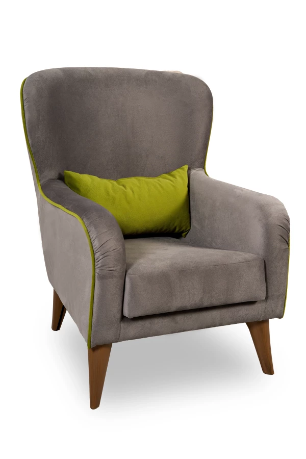 Кресло мягкое Вояж 7, анатомическое, графитовый, 72х94х94 см (изображение №1)