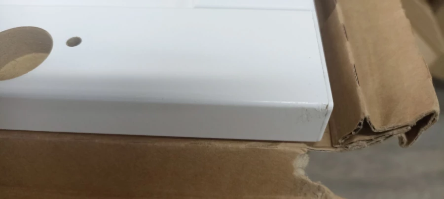 Дверца книжного шкафа - OXBERG IKEA/ ОКСБЕРГ ИКЕА, 40х97 см,  белый. Товар уцененный (изображение №2)