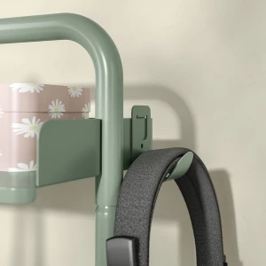 Второе фото. Письменный стол - IKEA RELATERA/РЕЛАТЕРА ИКЕА, белый/зеленый