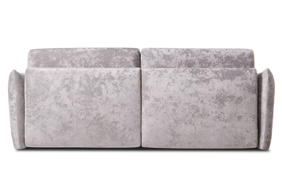 Диван-кровать Таип 2, велюровый, раскладной, серо-песочный велюр, 235х128х86 см (изображение №9)