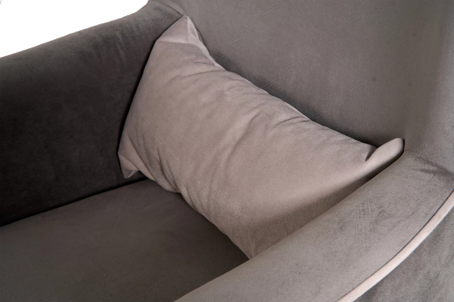 Кресло мягкое Вояж 7, анатомическое, графитовый, 72х94х94 см (изображение №4)