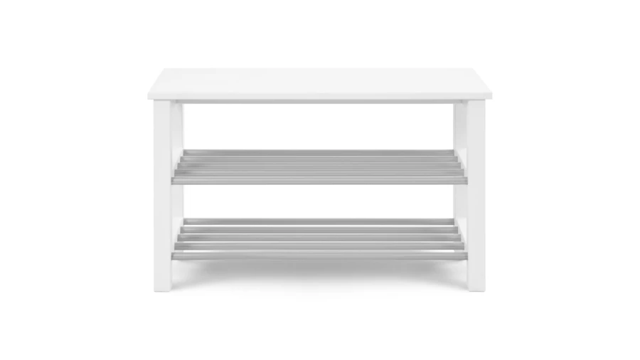 Полка для обуви - аналог IKEA/МИЧА/ИКЕА, 85x34см, белый (изображение №2)