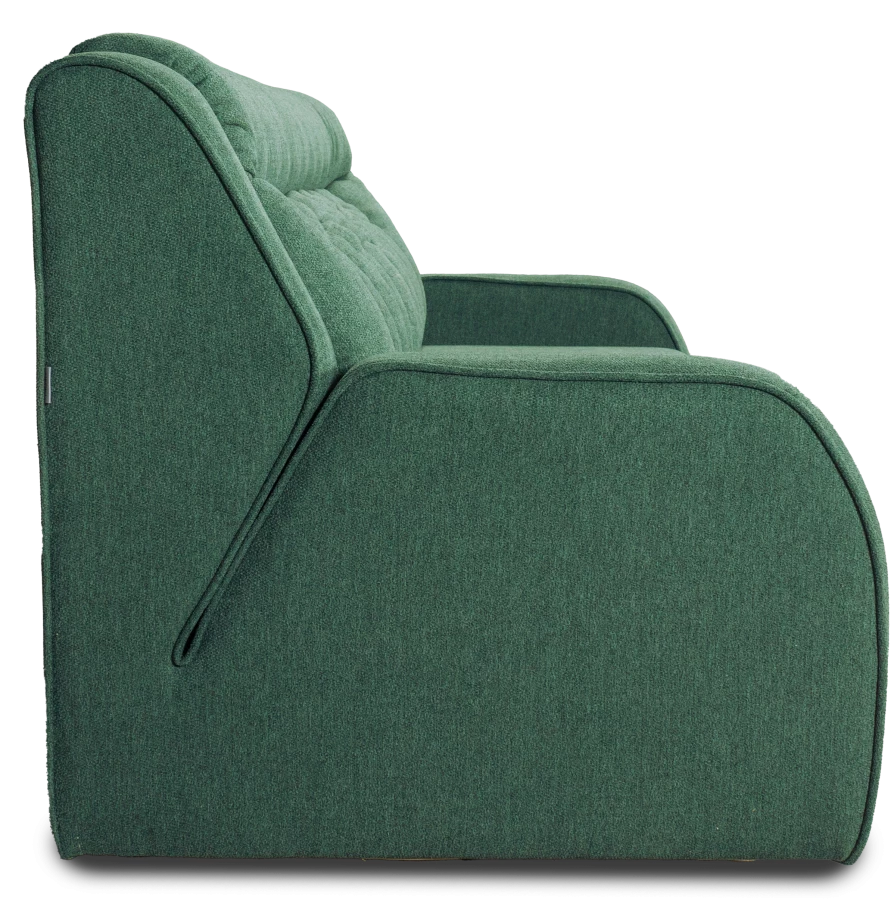 Прямой диван-кровать Блистер, раскладной, зеленый, 231х96х96 см (изображение №8)