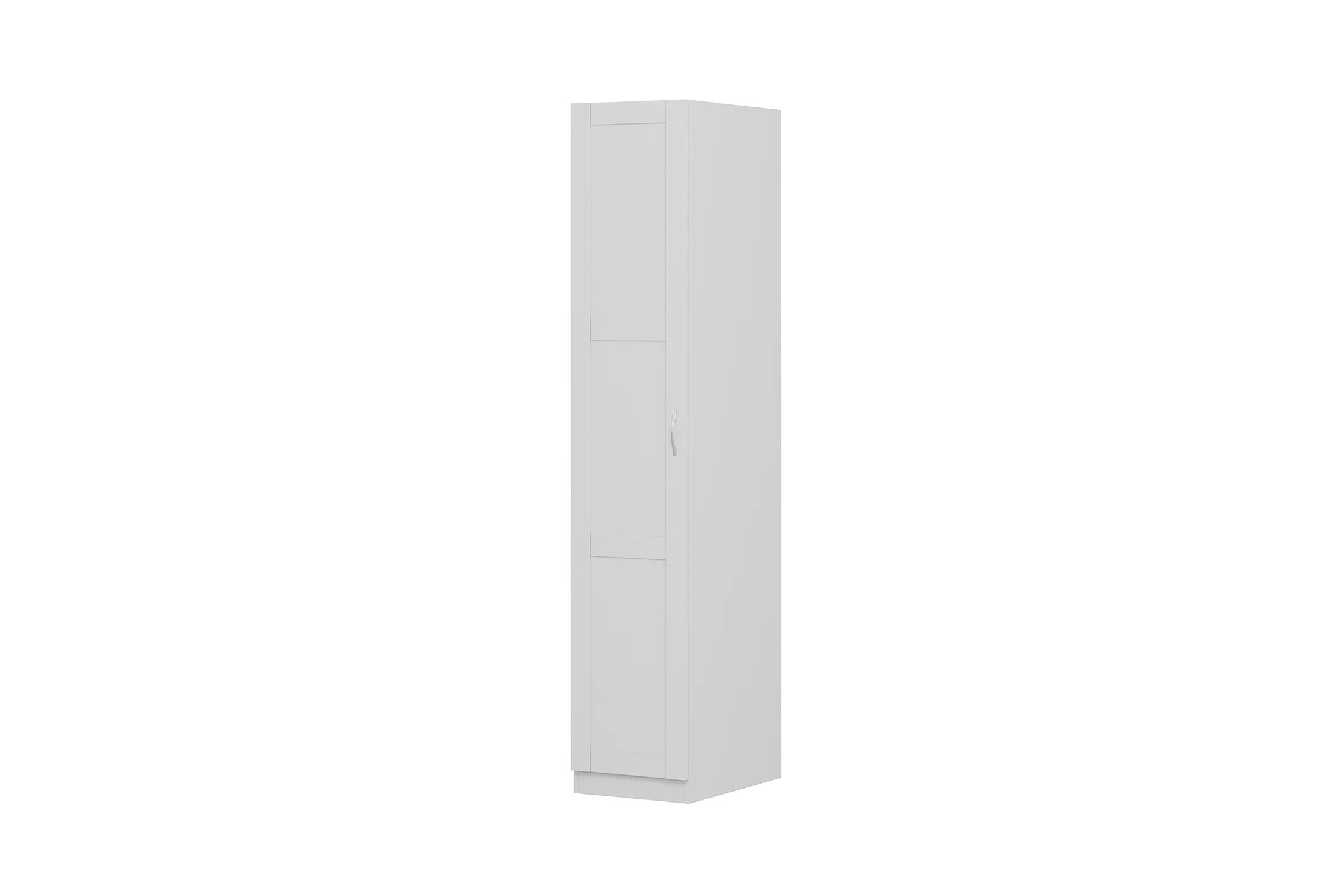 Пенал Пегас 1 дверь - аналог IKEA BRIMNES,39х58х202,белый