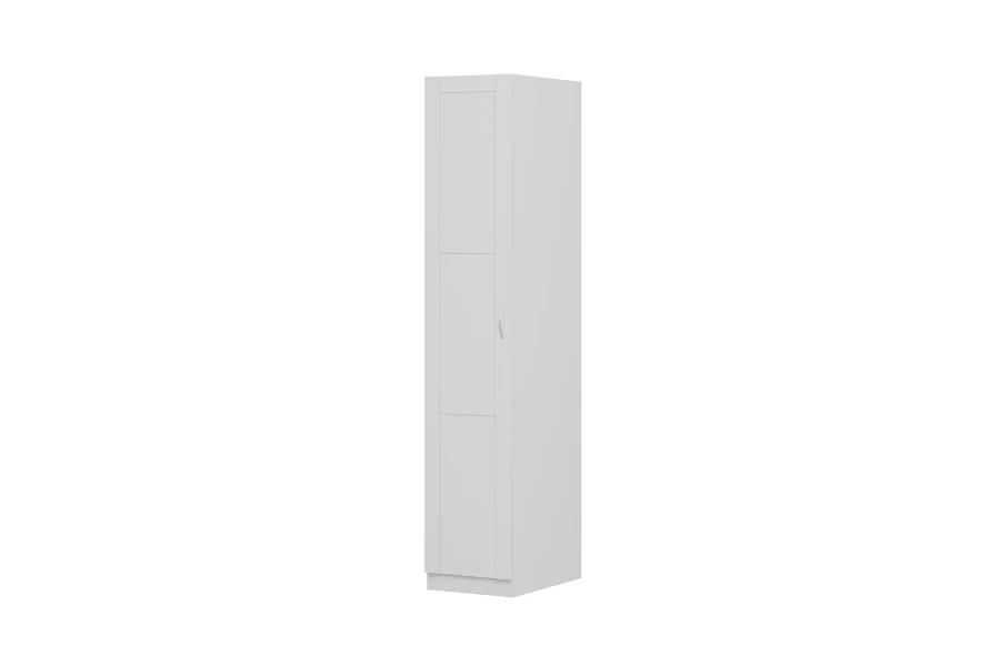 Пенал Пегас 1 дверь - аналог IKEA BRIMNES,39х58х202,белый (изображение №1)