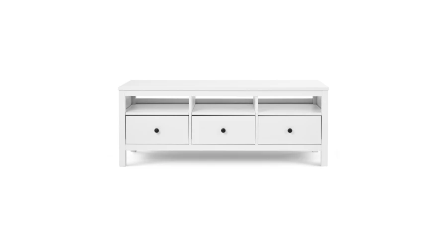 Тумба под ТВ - аналог IKEA HEMNES / ХЕМНЭС/ ХЕМНЕС / КЫМОР / ИКЕА 148х57х47 см, белый (изображение №2)