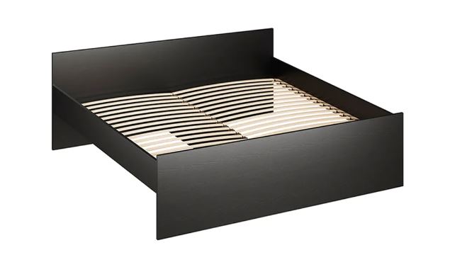 Кровать двойная ОРИОН - аналог IKEA BRIMNES 180х200 см, Дуб Венге