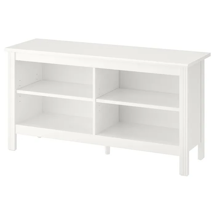 Тумба под ТВ - IKEA BRUSALI / ИКЕА БРУСАЛИ  , 120х36х62 см, белый (изображение №1)