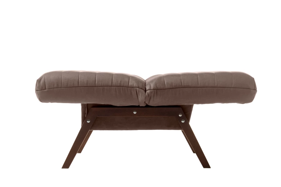 Диван-кровать Каир (БД), кофейный, замша, 188х73х88 см (изображение №6)