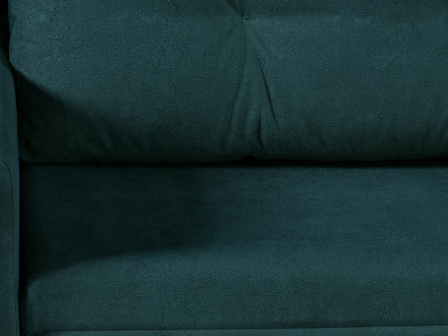 Диван-кровать Юнат 120, раскладной, синий с мелкими разводами, 142х87х94 см (изображение №4)