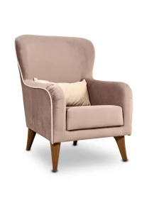 Кресло мягкое Вояж 7, анатомическое, кофейно-песочный, 72х94х94 см