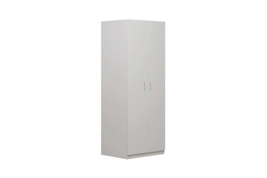 Шкаф 2 дверный Пегас - аналог IKEA KLEPPSTAD,78х58х202,белый (изображение №1)