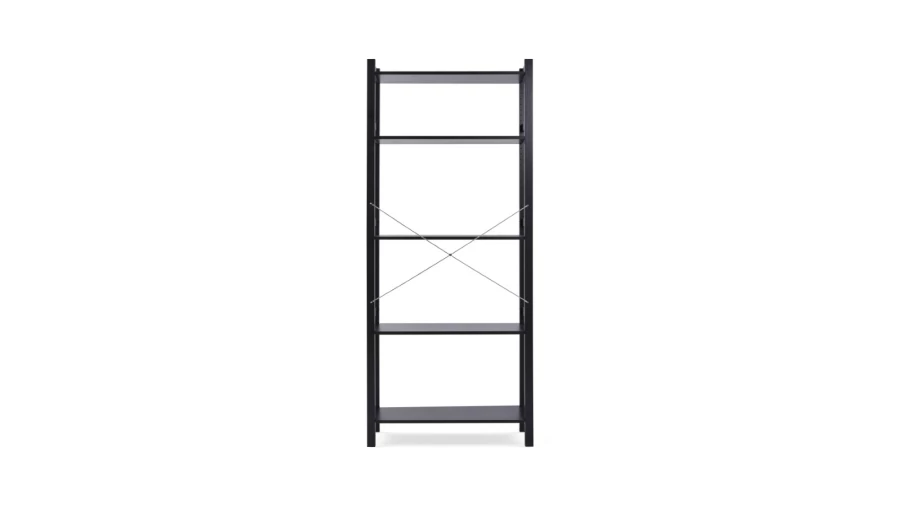 Стеллаж 5 полок - аналог IKEA/IVAR/ИВАР/УДОРА/ ИКЕА,  89x210x30см, черный (изображение №4)