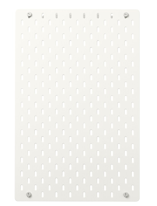 Комбинированная перфорированная доска  - SKÅDIS / SKАDIS IKEA/ СКОДИС ИКЕА,  36х56 см, белый