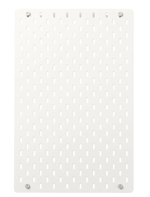 Комбинированная перфорированная доска  - SKÅDIS / SKАDIS IKEA/ СКОДИС ИКЕА,  36х56 см, белый (изображение №1)