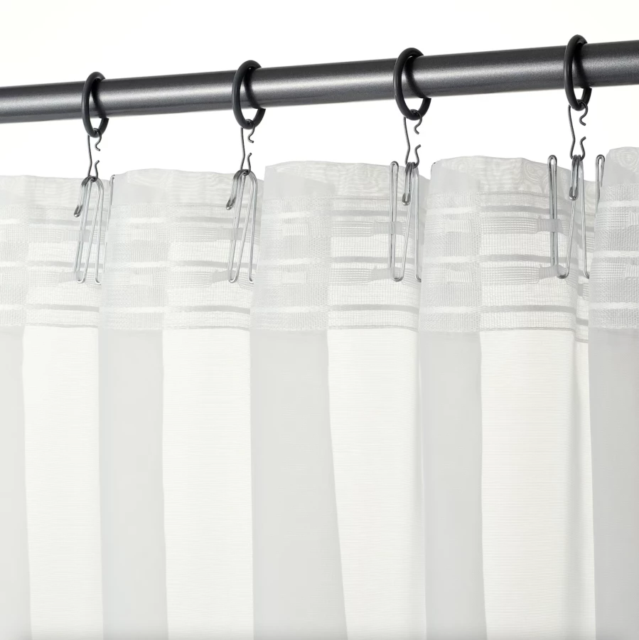 Гардина - аналог IKEA REVLUMMER, 300х250 см, белый ИКЕА (изображение №3)