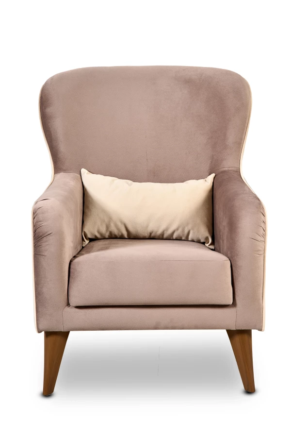 Кресло мягкое Вояж 7, анатомическое, кофейно-песочный, 72х94х94 см (изображение №5)