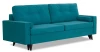 Диван-кровать Фидель, темно-голубой, 231х103х98 см