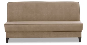 Прямой диван Наварра 2 ,серо-коричневый, 187х87х90 см