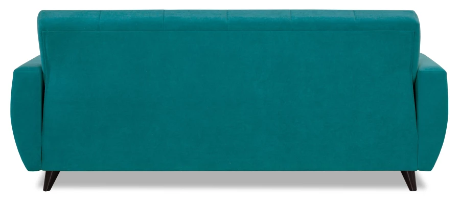 Диван-кровать Бетти 2, велюровый, раскладной, темно-голубой,  236х88х96 см (изображение №3)