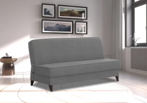 Второе фото. Прямой диван Наварра 2 , серый с мелкими разводами 187х87х90 см