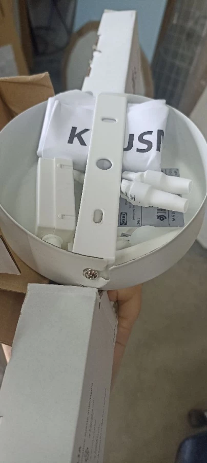 Потолочные светильники - KRUSNATE IKEA/ КРУСНАТЕ ИКЕА, белый. Товар уцененный (изображение №4)