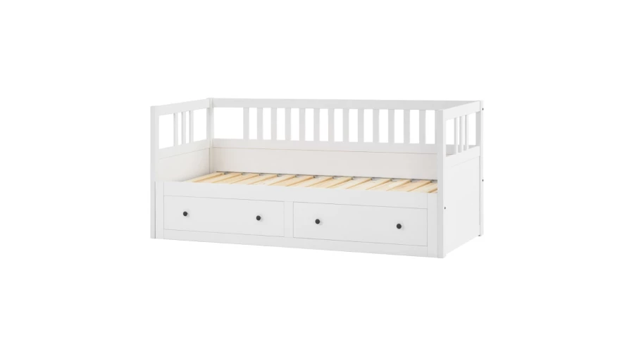 Кушетка с ящиками - аналог IKEA HEMNES / ХЕМНЭС/ ХЕМНЕС / КЫМОР / ИКЕА 80х200 см, белый (изображение №2)